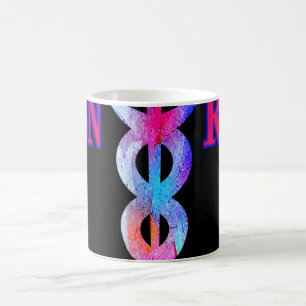 Caneca De Café Enfermeira Registrada Bsn Rn Caduceu Emblema de En