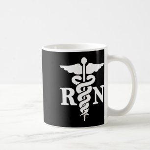 Caneca De Café Enfermeira Registrada do Hospital de Saúde - Rn