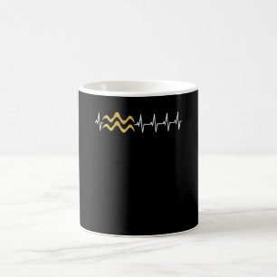 Caneca De Café Enfermeira signo de Aquário