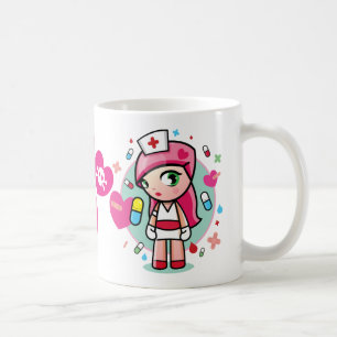 Caneca De Café enfermeira super do kawaiii