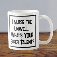 Enfermeira Super Talento. Coffee Mug
