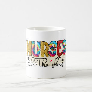 Caneca De Café Enfermeira todos os tiros