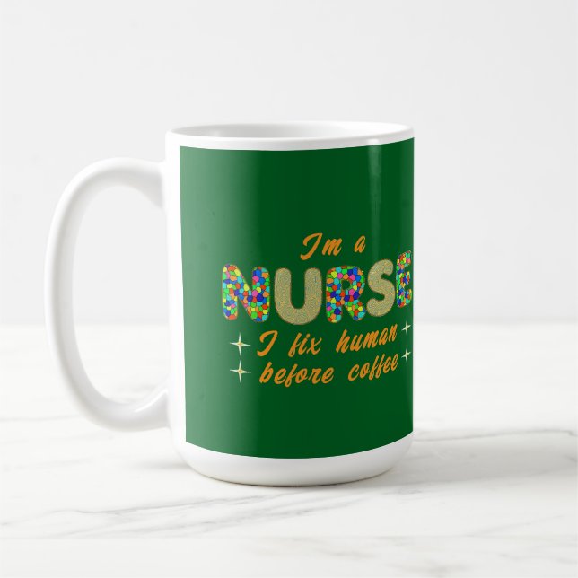 Caneca De Café Enfermeiro (Esquerda)