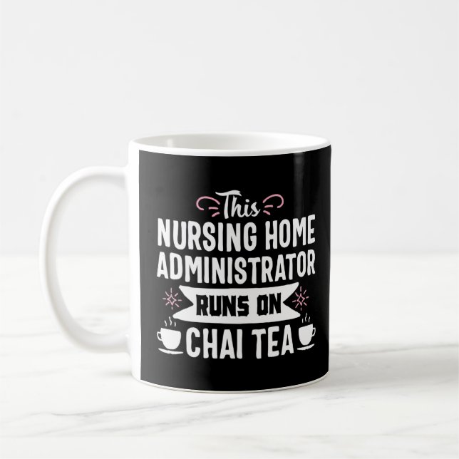 Caneca De Café Enfermeiro Administrador Doméstico Admin Rn Enferm (Esquerda)