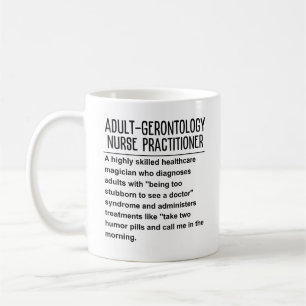 Caneca De Café Enfermeiro Adulto-Gerontológico