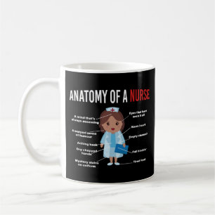 Caneca De Café Enfermeiro Anatomia De Enfermeiro