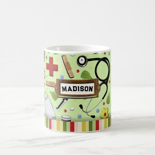 Caneca De Café Enfermeiro Bonito (Centro)