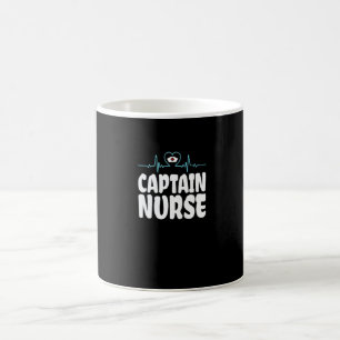 Caneca De Café Enfermeiro Capitão Trabalhador Médico Enfermeiro R