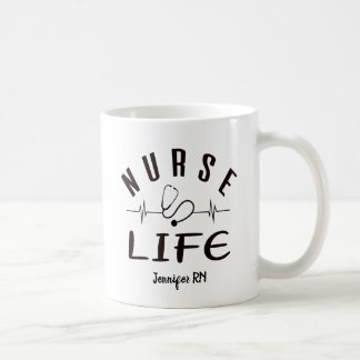 Caneca De Café Enfermeiro Coffee Personalizado