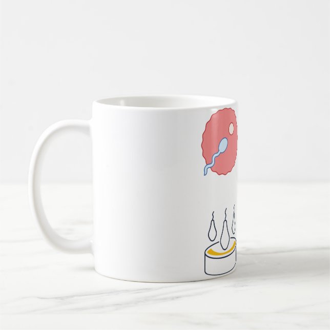 Caneca De Café  - Enfermeiro De Fertilidade (Esquerda)