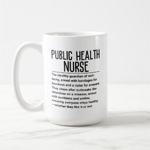 Caneca De Café Enfermeiro de saúde pública