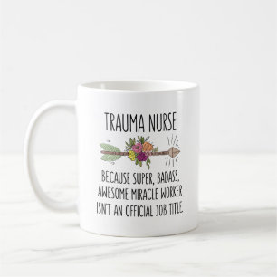Caneca De Café Enfermeiro de Trauma Emergência ER