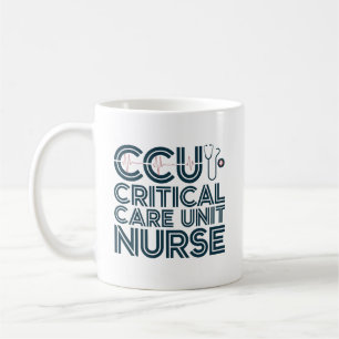 Caneca De Café Enfermeiro de Unidade de Cuidados Críticos