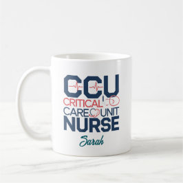 Caneca De Café Enfermeiro de Unidade de Cuidados Críticos da CCU