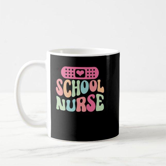 Caneca De Café enfermeiro escolar (Esquerda)