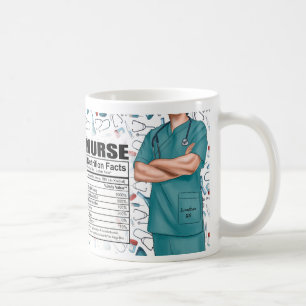 Caneca De Café Enfermeiro Machado - Nutrição Personalizada
