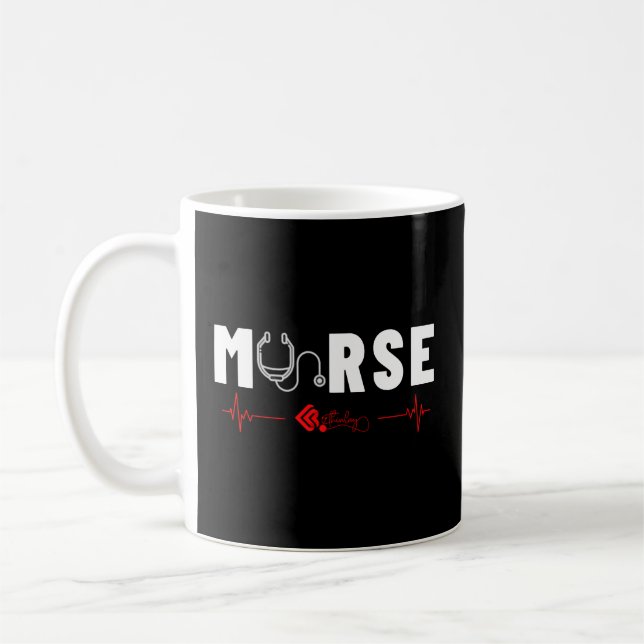 Caneca De Café Enfermeiro Masculino (Esquerda)