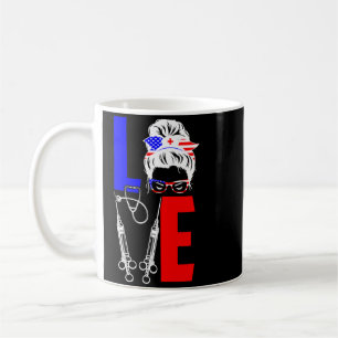 Caneca De Café Enfermeiro Masculino Ama 4 De Julho Bandeira Ameri