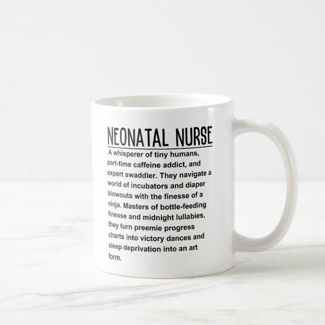 Caneca De Café enfermeiro neonatal (Direita)