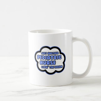 Caneca De Café Enfermeiro Pediátrico ... Vivendo O Sonho