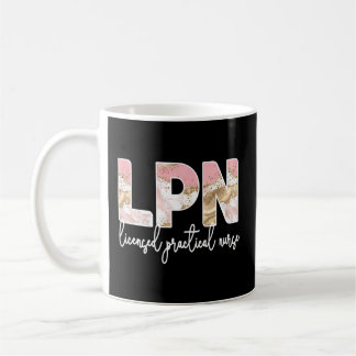 Caneca De Café Enfermeiro Prático Licenciado Enfermeiro Lpn Estud