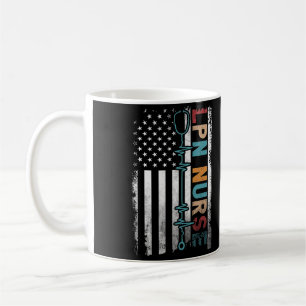 Caneca De Café Enfermeiro prático licenciado - Enfermeiros LPN