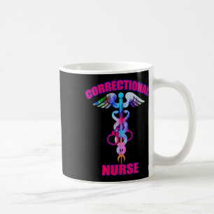 Caneca De Café Enfermeiros Corretivos Prisioneiros Cuidados Prisi