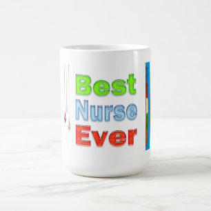 Caneca De Café Enfermeiros Dia Oferecem Melhor Enfermeira Nunca