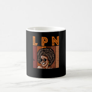 Caneca De Café Enfermeiros LPN Negros Importam Americano Africano