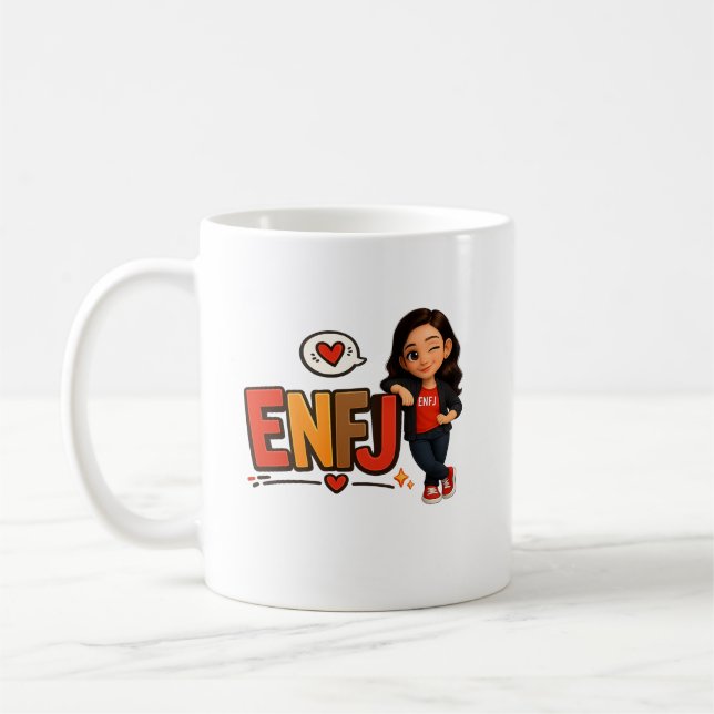 CANECA DE CAFÉ ENFJ (Esquerda)
