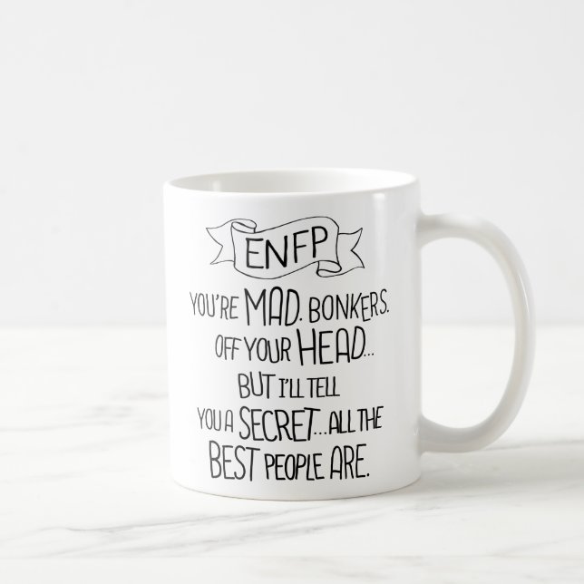 Caneca De Café ENFP o Inspirer (Direita)