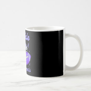 Caneca De Café Enfrentar alzheimer lutar fim apoiar usar roxo