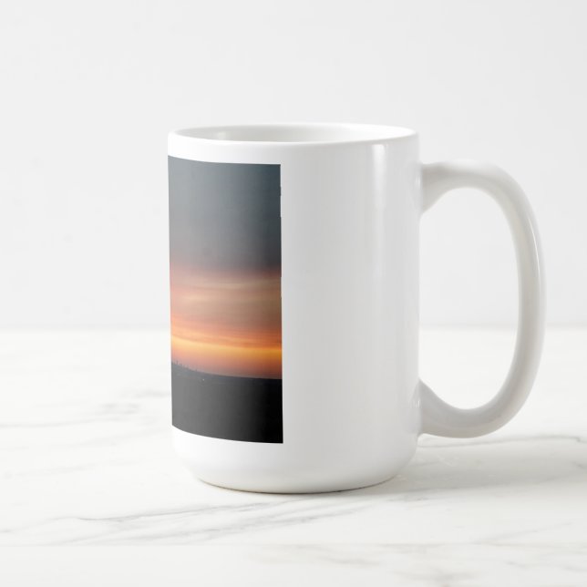 Caneca De Café Enfumaçado Cleveland Sunset (Direita)