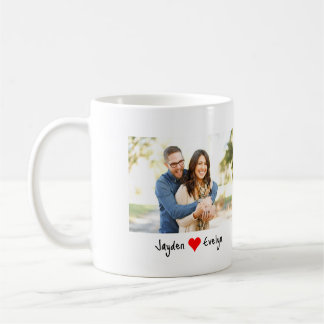 Caneca De Café Enganando-se Desde a Foto Personalizada Do Anivers