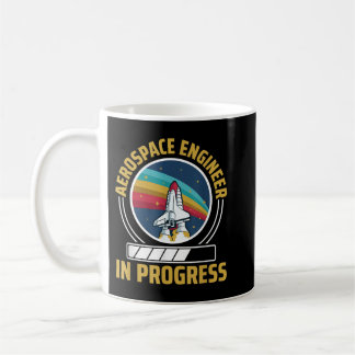 Caneca De Café Engenharia Aeronáutica Aeroespacial em Curso