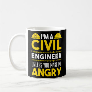 Caneca De Café Engenharia engraçada Roupa Funny Motive Civil