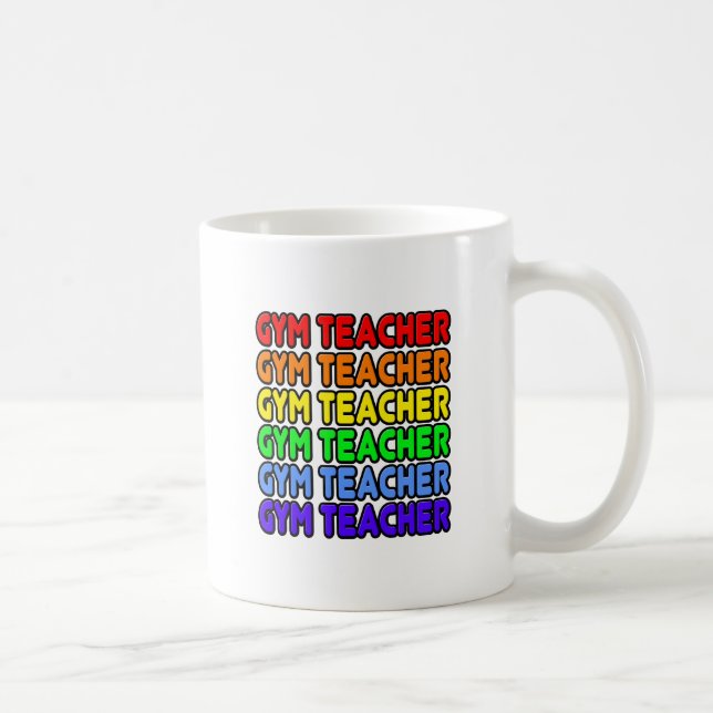 Caneca De Café Engenheiro Arco-Íris (Direita)
