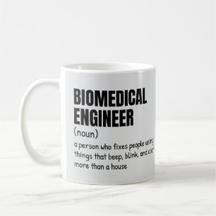 Caneca De Café Engenheiro biomédico Humor Mug