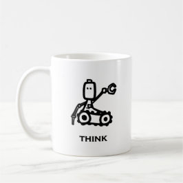 Caneca De Café Engenheiro Bot Think