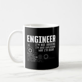 Caneca De Café Engenheiro civil do Engenheiro mecânico de engenha