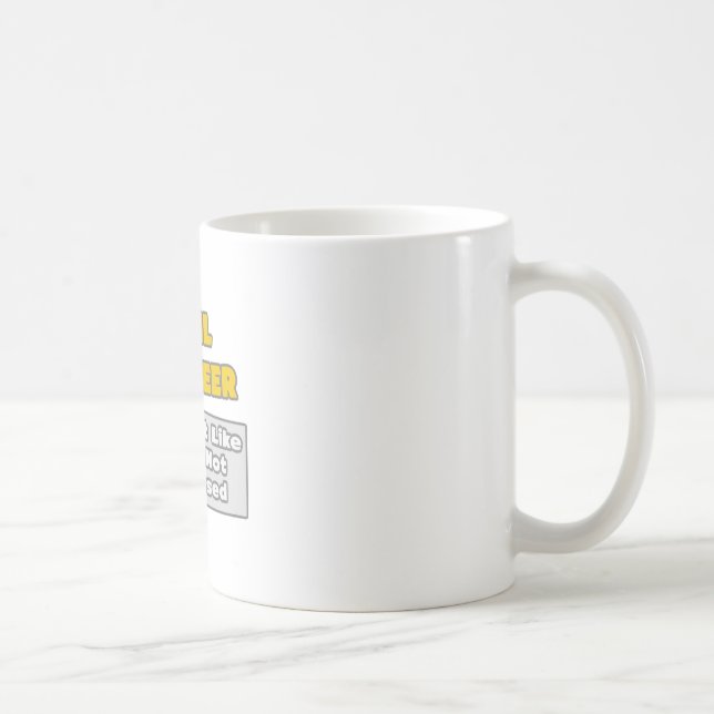 Caneca De Café Engenheiro civil .. Você está Impressionado (Direita)
