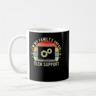 Caneca De Café Engenheiro De Computador De Suporte Técnico Não Pa