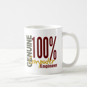 Caneca De Café Engenheiro de computador genuíno