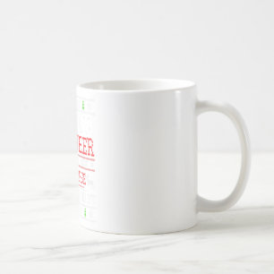 Caneca De Café Engenheiro De Dados Na Lista Legal Chri Feia