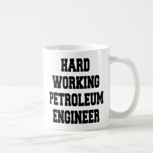 Caneca De Café Engenheiro de Petróleo duro