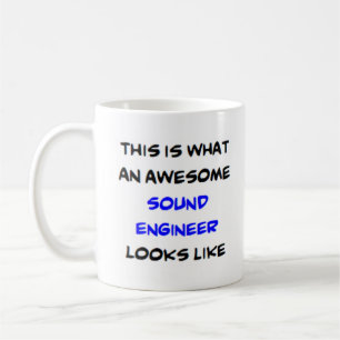 Caneca De Café engenheiro de som incrível