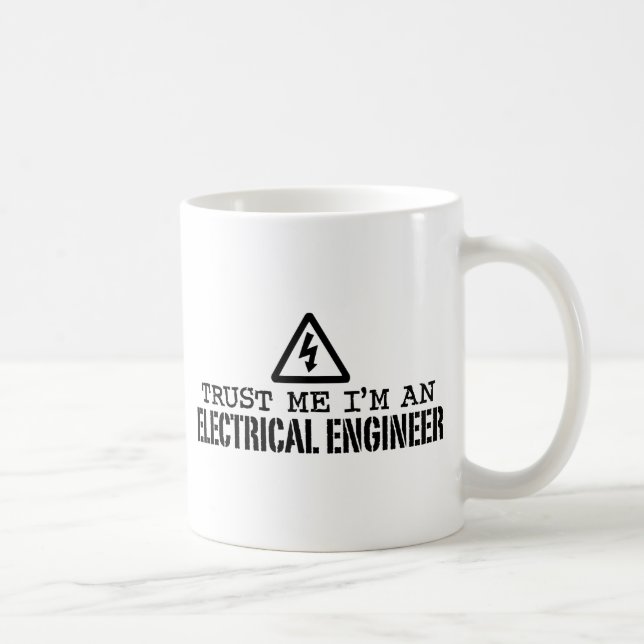 Caneca De Café Engenheiro elétrico (Direita)