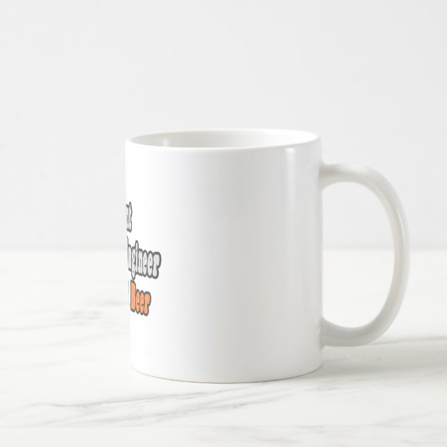 Caneca De Café Engenheiro elétrico instantâneo... Basta adicionar (Direita)