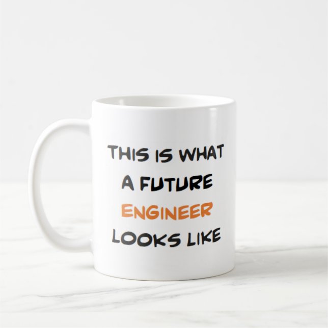 Caneca De Café engenheiro, futuro (Esquerda)
