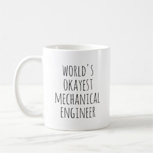 Caneca De Café Engenheiro Mecânico Engraçado